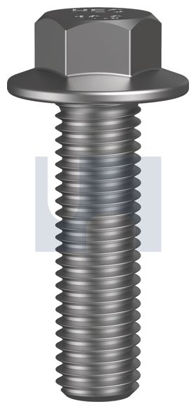 BOLT FLANGED 10.9 PLAIN M12-1.75 X 60MM B/0 